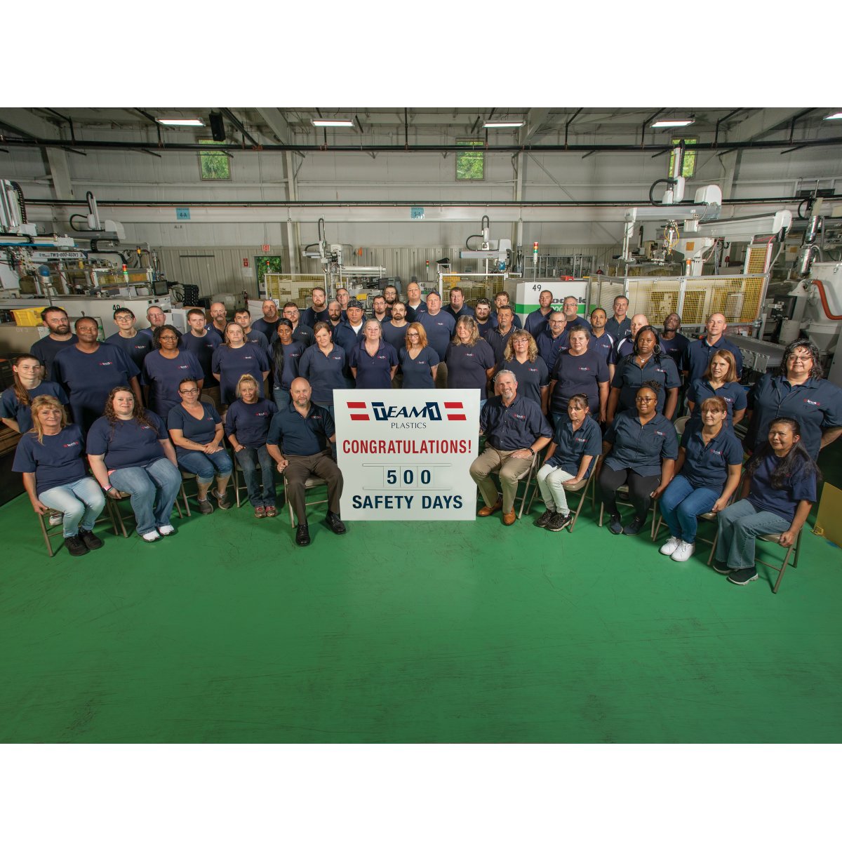 Team 1 Plastics holds Dual Celebration Team 1 Plastics